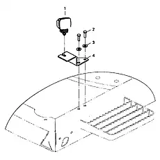 BOLT - Блок «TOOL BOX LAMP MOUNTING»  (номер на схеме: 2)