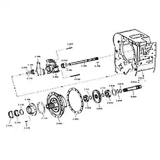 Converter Impeller Bearing Seat - Блок «4644 102 Входная группа»  (номер на схеме: 100)