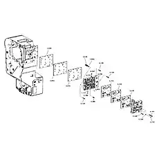 Plug M10X1 DIN910 - Блок «4644 106 Группа управления клапанами»  (номер на схеме: 260)