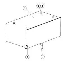 Washer 10 - Блок «MG19010000 Ящик с инструментами»  (номер на схеме: 2)