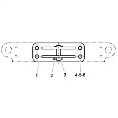 Cotter Pin 8X90 - Блок «MG19104000 Группа автоприцепа»  (номер на схеме: 2)