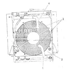 Cooling assemblу 388.5 - Блок «Система охлаждения»  (номер на схеме: 2)