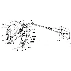 Hose clamp - Блок «Гидравлическая система коробки передач»  (номер на схеме: 24)