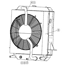 Система охлаждения в сборе (высокотемпературная WDEC)