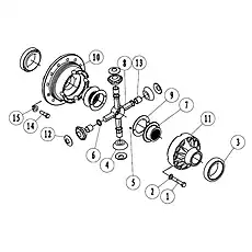 WASHER - Блок «DIFF GP (SEM) (2006) 5431602 2»  (номер на схеме: 2)