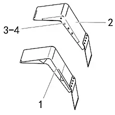 WASHER - Блок «FENDER GP 5561343»  (номер на схеме: 4)