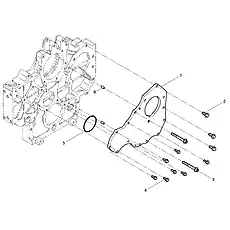 BOLT (SEM) - Блок «FRONT END CAP COMBINATION SET SE_P5737437»  (номер на схеме: 4)