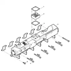 BOLT (SEM) - Блок «INTAKE TUBE COMBINATION GROUP»  (номер на схеме: 6)