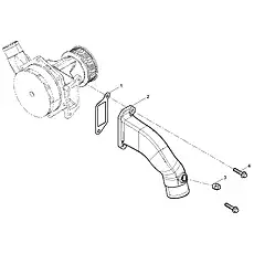 PLUG (SEM) - Блок «WATER CONNECTION COMBINATION SET SE_P5737455»  (номер на схеме: 3)