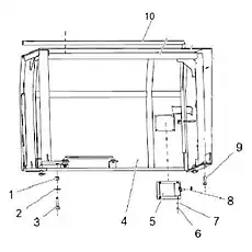 Washer M12 - Блок «Left Box Assembly»  (номер на схеме: 2)