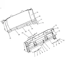 Cotter Pin 6×70 - Блок «LGP Blade Assembly»  (номер на схеме: 7)