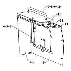Plate - Блок «Box Group Battery»  (номер на схеме: 14)