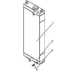 Pipe (SEM) - Блок «Hydraulic Oil Radiator»  (номер на схеме: 3)