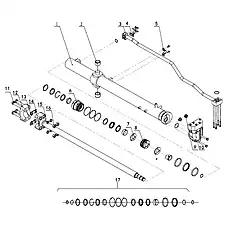 Washer 24 - Блок «Right Lift Cylinder (Richi)»  (номер на схеме: 15)