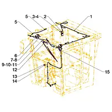 Nozzle - Блок «ELECTRICAL GP (5699913)»  (номер на схеме: 13)