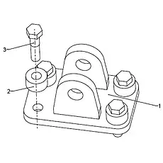 WASHER - Блок «HITCH GP (5682826)»  (номер на схеме: 2)