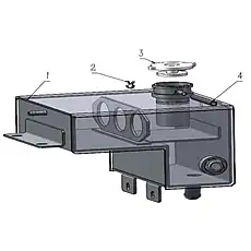 CLIP (SEM) ZM06-GAT0001-8004 - Блок «TANK AS-COOLANT (5692330)»  (номер на схеме: 2)