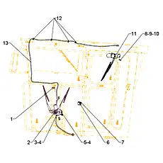 Harness As - Блок «WIPER GP (5699939)»  (номер на схеме: 13)