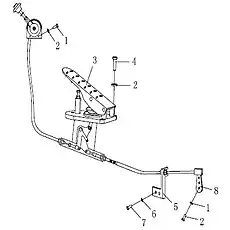 PEDAL - Блок «ENGINE MANIPULATION»  (номер на схеме: 3)