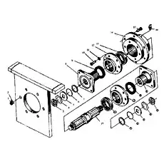 Lock washer 27 - Блок «Промежуточный корпус подшипника»  (номер на схеме: 4)