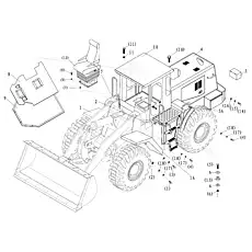 Washer 16 - Блок «Bodywork Collocation»  (номер на схеме: (16))