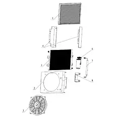 Condenser assembly - Блок «Система накопителя» 