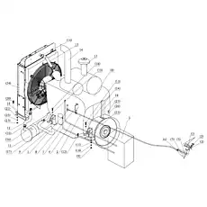 Bolt M16×55 - Блок «Двигатель»  (номер на схеме: (15))