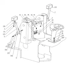 Instrument Assembly (DEUTZ Engine) - Блок «Электропроводка передней рамы»  (номер на схеме: (7))