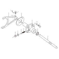 H/L Speed Shift Fork Assembly