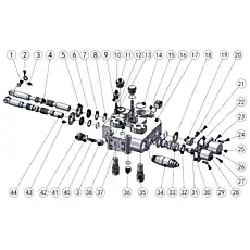 Dustband ring CK28 - Блок «Клапан многофункционального блока»  (номер на схеме: 6)