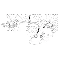 Oil outlet joint assembly - Блок «Multiple Unit Valve/Working Pump Piping»  (номер на схеме: 8)