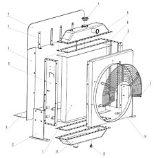 Radiator Tank Assembly