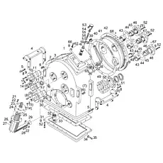 Position pin A10×40 - Блок «Корпус коробки передач»  (номер на схеме: 47)