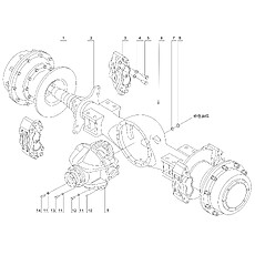 DRIVE AXLE ASSEMBLY ZL50M