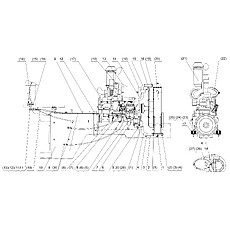 ENGINE DEVICE (FOR SHANGHAI ENGINE SC11CB220G2B1)