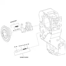 Steel Ball 20mm - Блок «GEARBOX PRESSURE VALVE PART 4WG180»  (номер на схеме: 710)