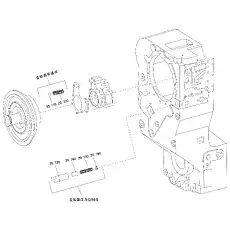 Pressure Spring 2.8×16.84×87.1 - Блок «GEARBOX PRESSURE VALVE PART 4WG180»  (номер на схеме: 750)