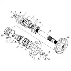 Washer - Блок «Gearbox Four Shaft assembly (Hangzhou Advance)»  (номер на схеме: 16)