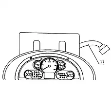 Rear lamp switch - Блок «Instrument Desk»  (номер на схеме: 4)
