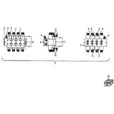 RELIEF VALVE - Блок «R0004980 CONTROL VALVE GROUP»  (номер на схеме: 3)