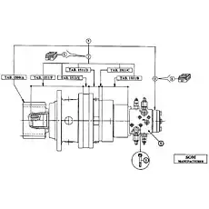 GASKETS SET - Блок «R0004996 EPICYCLOIDAL GEARMOTOR»  (номер на схеме: 6)