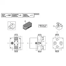 GASKETS SET - Блок «R0009935 CONTROL VALVE»  (номер на схеме: 8)