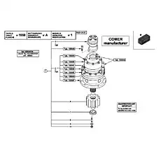 ENGINE - Блок «R0010137 EPICYCLOIDAL GEARMOTOR»  (номер на схеме: 4)