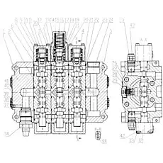 SCREW M8x70 - Блок «1V10042 Инструмент клапана»  (номер на схеме: 12)