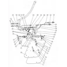 PLATE - Блок «1V11000 Гидравлическая система ( II )»  (номер на схеме: 34)