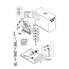SOLENOID STARTER - Блок «Блок системы электронного управления - доска WURTH»  (номер на схеме: 19)