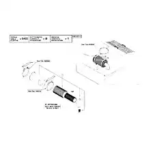 AIR FILTER COVER - Блок «Двигатель Впускной воздух - Очистка воздуха»  (номер на схеме: 3)