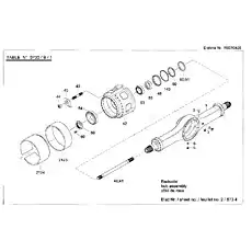 BRAKE SHOES SET  Part#566597 replaced by 545724, price:187.720 - Блок «Привод передней оси (вторая версия) (F28 - F30 - F32)»  (номер на схеме: 605)