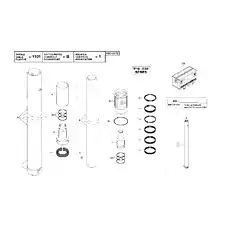 CYLINDER BASE (+) - Блок «Цилиндр подъема (F18 - F20)»  (номер на схеме: 5)