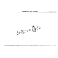 PISTON RING - Блок «Коробка передач - (ZF : 3WG-191) - (2я версия)»  (номер на схеме: 250)